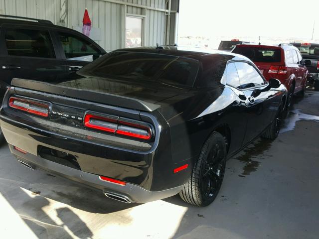 2C3CDZAG7HH665975 - 2017 DODGE CHALLENGER BLACK photo 4