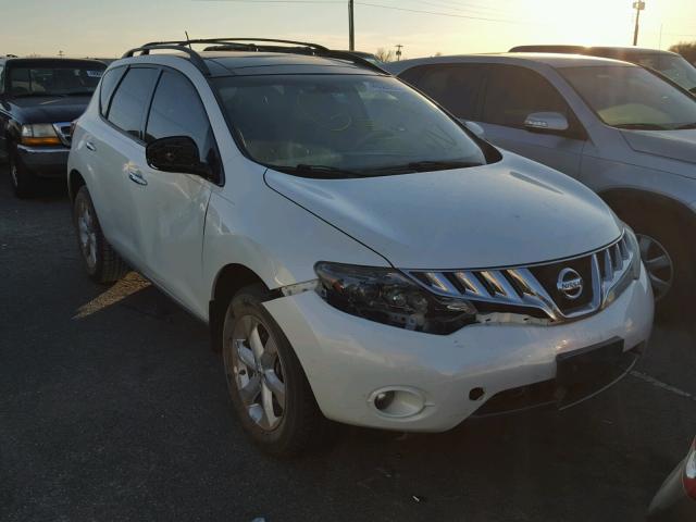 JN8AZ18W49W121914 - 2009 NISSAN MURANO S WHITE photo 1