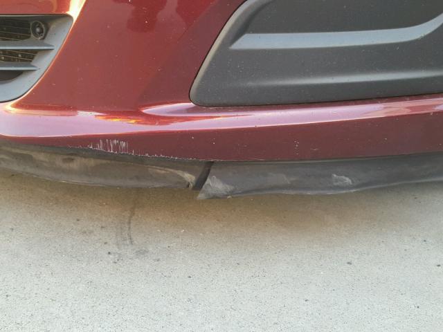 1G11C5SL8FF351477 - 2015 CHEVROLET MALIBU 1LT 勃艮第红 照片 9