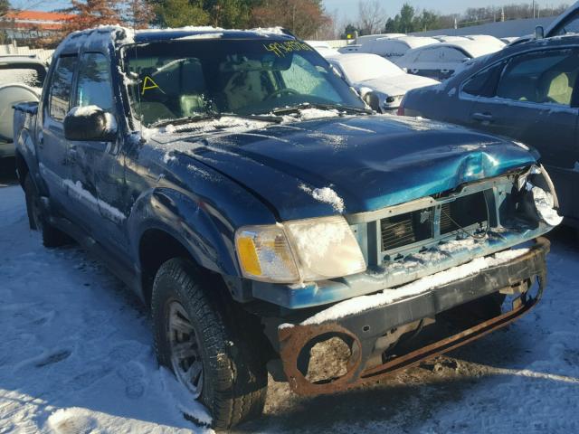 1FMZU77EX1UB58907 - 2001 FORD EXPLORER S GREEN photo 1