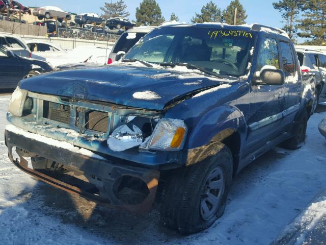 1FMZU77EX1UB58907 - 2001 FORD EXPLORER S GREEN photo 2