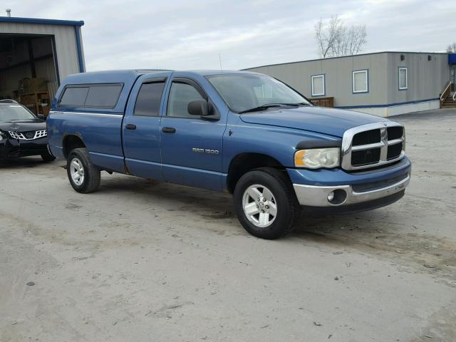 1D7HU18N43J639872 - 2003 DODGE RAM 1500 S BLUE photo 1