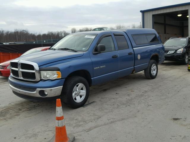 1D7HU18N43J639872 - 2003 DODGE RAM 1500 S BLUE photo 2