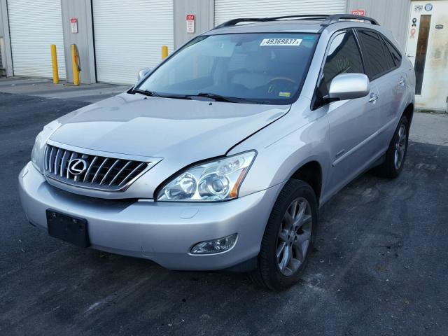 2T2GK31U99C074642 - 2009 LEXUS RX 350 SILVER photo 2