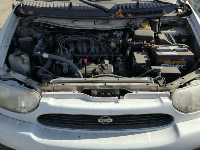 4N2XN11T5YD820574 - 2000 NISSAN QUEST SE WHITE photo 7