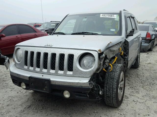 1J4NT1GA2BD146794 - 2011 JEEP PATRIOT SP SILVER photo 2