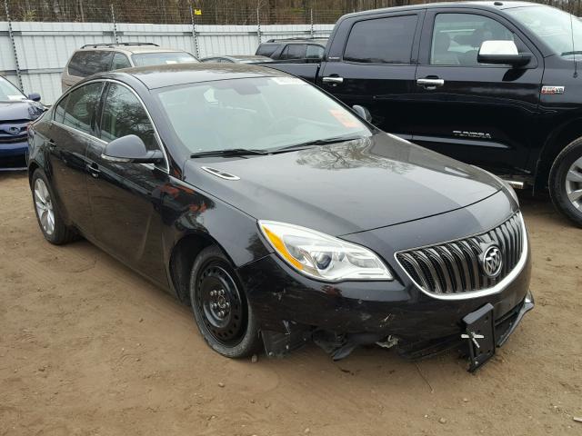 2G4GK5EX0G9151900 - 2016 BUICK REGAL BLACK photo 1