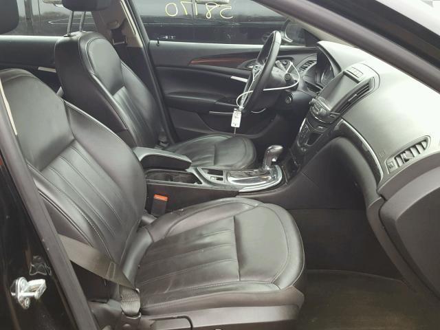 2G4GK5EX0G9151900 - 2016 BUICK REGAL BLACK photo 5