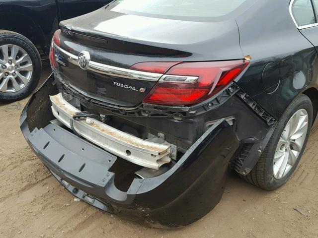 2G4GK5EX0G9151900 - 2016 BUICK REGAL BLACK photo 9