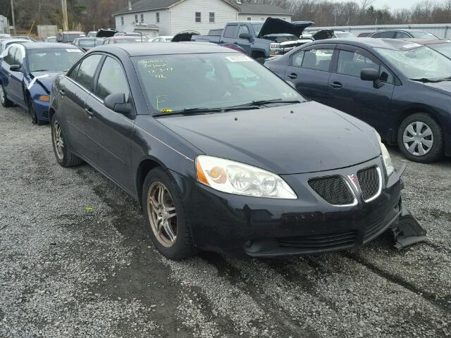 1G2ZG558X64212506 - 2006 PONTIAC G6 SE1 BLACK photo 1