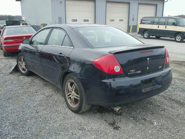 1G2ZG558X64212506 - 2006 PONTIAC G6 SE1 BLACK photo 3