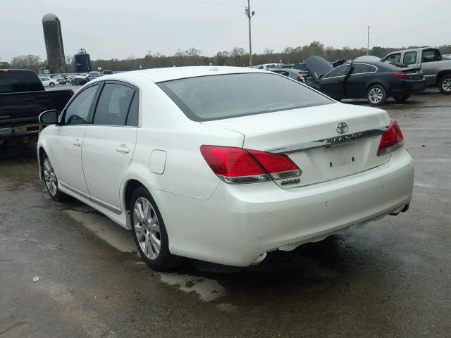 4T1BK3DBXBU396672 - 2011 TOYOTA AVALON BAS WHITE photo 3