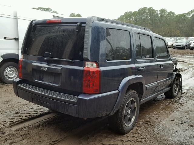 1J8HH48K49C509991 - 2009 JEEP COMMANDER ლურჯი ფოტო 4