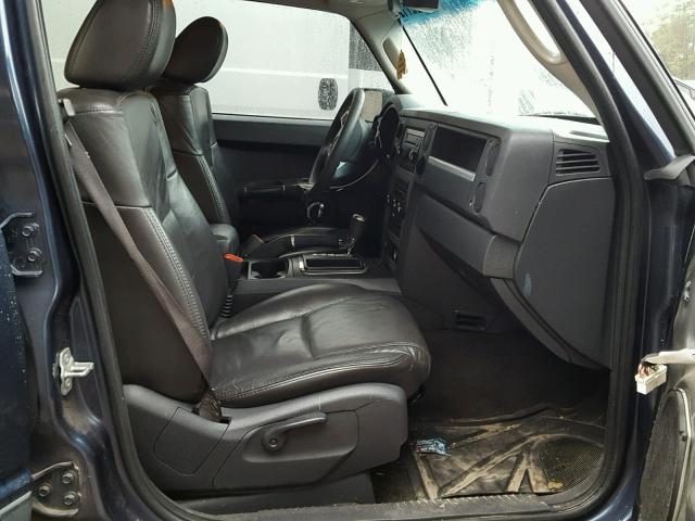 1J8HH48K49C509991 - 2009 JEEP COMMANDER ლურჯი ფოტო 5