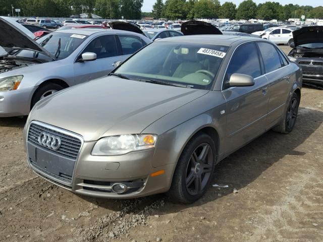 WAUDF78E86A241071 - 2006 AUDI A4 2.0T QU TAN photo 2