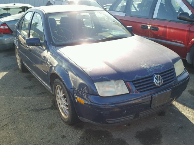 3VWSD69M81M130979 - 2001 VOLKSWAGEN JETTA GLS BLUE photo 1