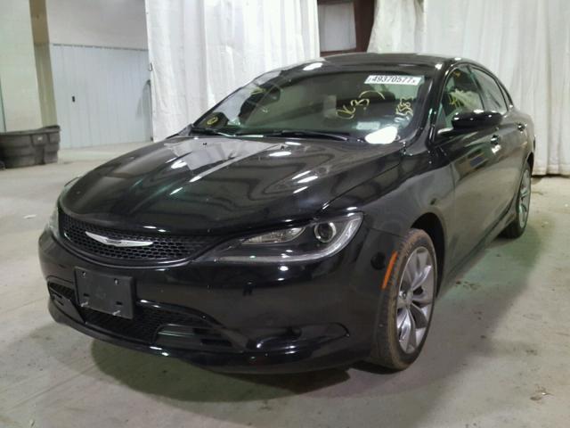 1C3CCCBB9FN614937 - 2015 CHRYSLER 200 S BLACK photo 2