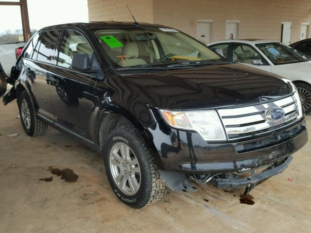 2FMDK36C98BA69502 - 2008 FORD EDGE SE BLACK photo 1