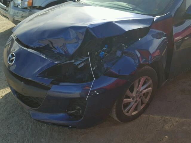 JM1BL1L70C1556807 - 2012 MAZDA 3 I BLUE photo 9