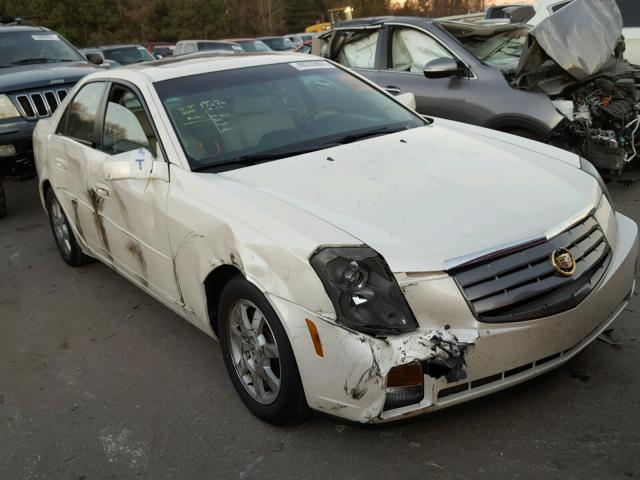 1G6DP567350171592 - 2005 CADILLAC CTS HI FEA WHITE photo 1