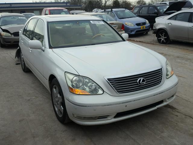 JTHBN36F340158277 - 2004 LEXUS LS 430 WHITE photo 1