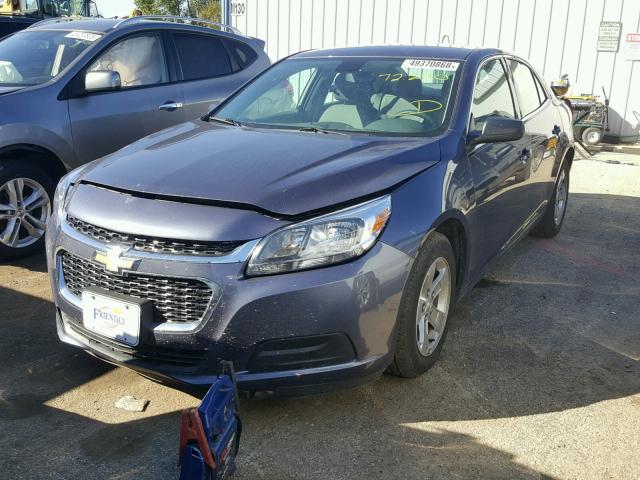 1G11B5SL8FF346489 - 2015 CHEVROLET MALIBU LS Mavi foto 2