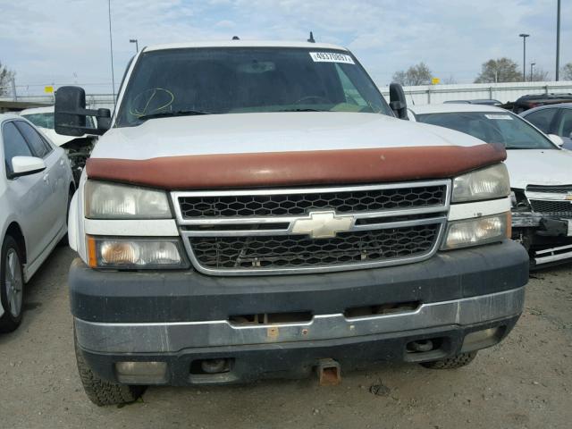 1GCHK29D46E219845 - 2006 CHEVROLET SILVERADO WHITE photo 9