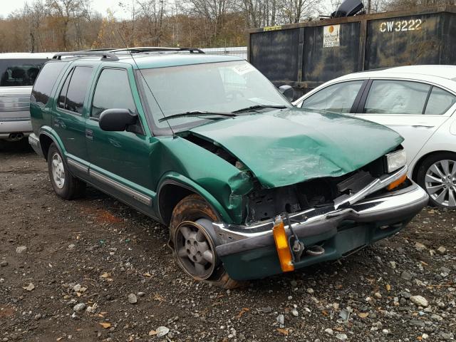 1GNDT13W8X2139555 - 1999 CHEVROLET BLAZER GREEN photo 1