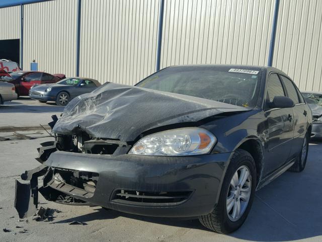 2G1WF5E30D1238989 - 2013 CHEVROLET IMPALA LS GRAY photo 2