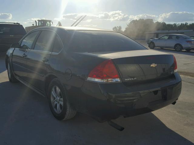 2G1WF5E30D1238989 - 2013 CHEVROLET IMPALA LS GRAY photo 3