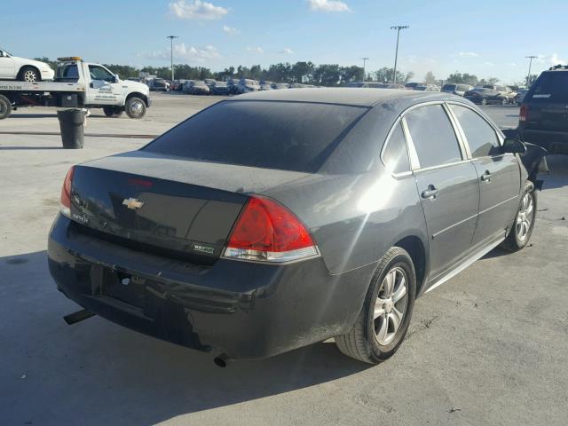 2G1WF5E30D1238989 - 2013 CHEVROLET IMPALA LS GRAY photo 4