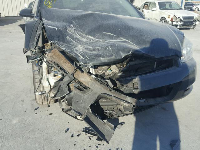 2G1WF5E30D1238989 - 2013 CHEVROLET IMPALA LS GRAY photo 9