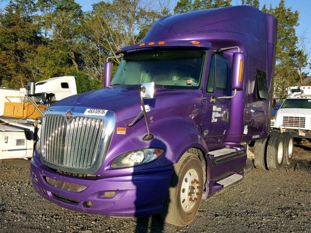 3HSCUAPR7BN263714 - 2011 INTERNATIONAL PROSTAR PR PURPLE photo 2