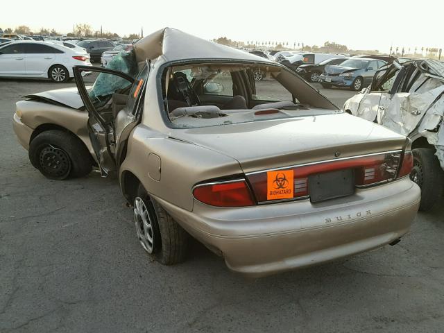 2G4WS52J341286584 - 2004 BUICK CENTURY CU TAN photo 3