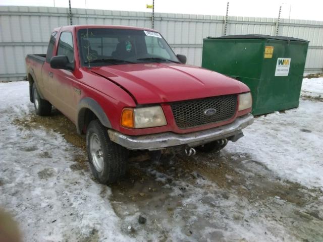 1FTZR45E22PA47954 - 2002 FORD RANGER SUP RED photo 1