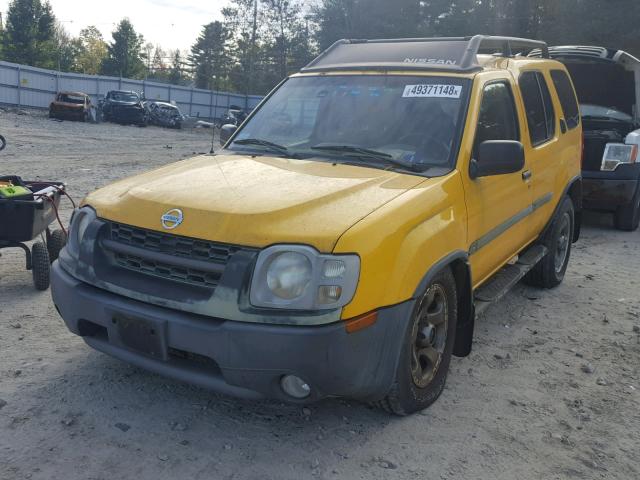 5N1MD28Y42C527838 - 2002 NISSAN XTERRA SE YELLOW photo 2