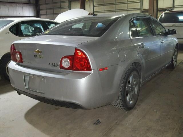 1G1ZC5EB5AF249939 - 2010 CHEVROLET MALIBU 1LT 银色 照片 4