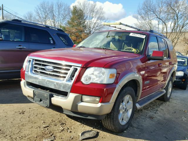 1FMEU74E46UB51591 - 2006 FORD EXPLORER E RED photo 2