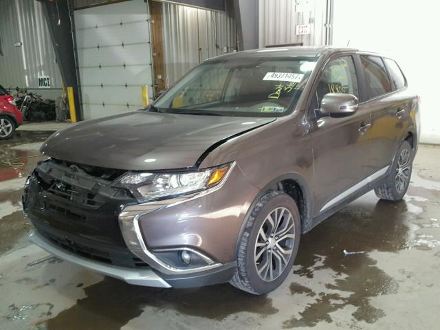 JA4AZ3A35GZ017333 - 2016 MITSUBISHI OUTLANDER CHARCOAL photo 2