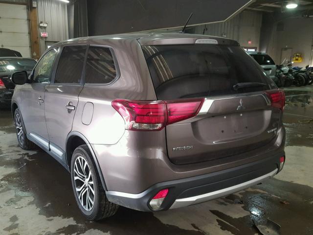 JA4AZ3A35GZ017333 - 2016 MITSUBISHI OUTLANDER CHARCOAL photo 3