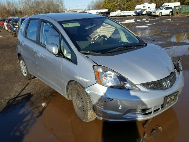 JHMGE8H32DC012425 - 2013 HONDA FIT SILVER photo 1