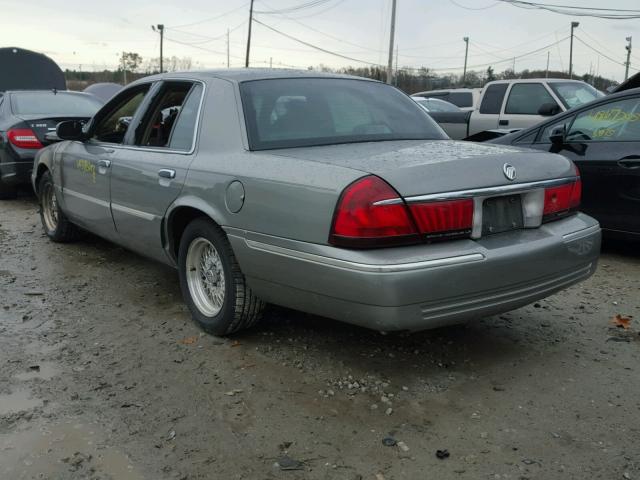 2MEFM75W7WX685840 - 1998 MERCURY GRAND MARQ GRAY photo 3