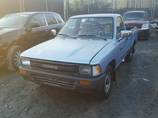 JT4RN81R4L5078356 - 1990 TOYOTA PICKUP 1/2 BLUE photo 2