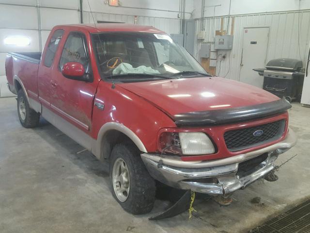 1FTDX18W1VNC89203 - 1997 FORD F150 RED photo 1