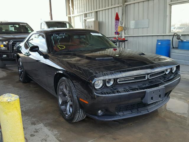 2C3CDZAG6HH640498 - 2017 DODGE CHALLENGER BLACK photo 1