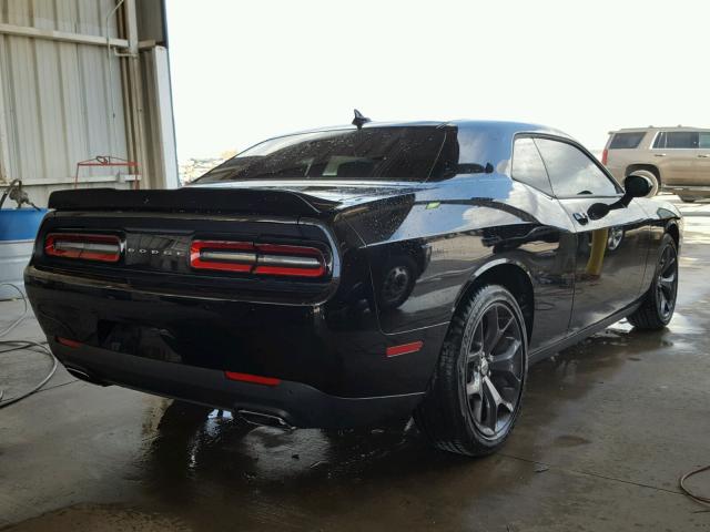 2C3CDZAG6HH640498 - 2017 DODGE CHALLENGER BLACK photo 4