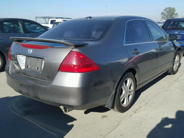 JHMCM56866C009853 - 2006 HONDA ACCORD EX BEIGE photo 4