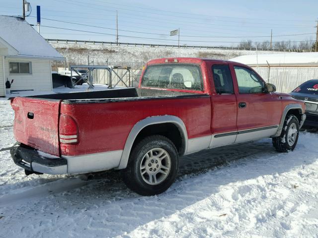 1D7HL42N83S238817 - 2003 DODGE DAKOTA SLT TWO TONE photo 4