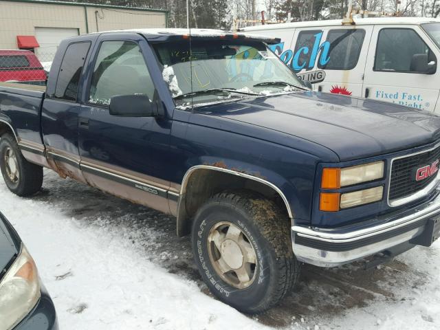 1GTEK19R0TE516910 - 1996 GMC SIERRA K15 BLUE photo 1