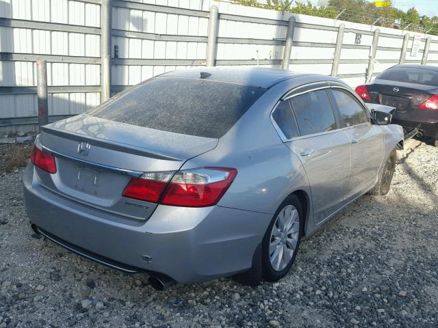 1HGCR2F58EA033851 - 2014 HONDA ACCORD SPO SILVER photo 4